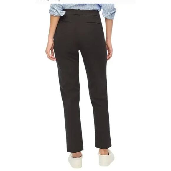 J. Crew Kallie Pant Straight Leg Classic Fit Black NWOT 4 - Picture 3 of 9